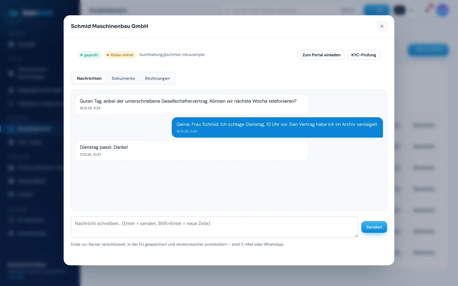 GoinVault Client portal